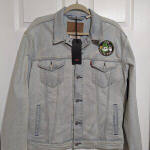 Levi's My Neighbor Totoro Ghibli Miyazaki Premium Denim Jacket Men's L NWT